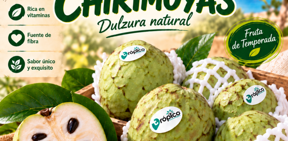Chirimoyas en Frujuaida